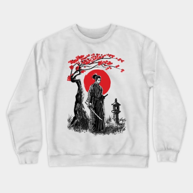 Miyamoto Musashi Crewneck Sweatshirt by ddjvigo